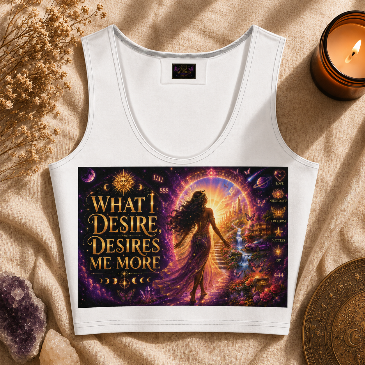 What I Desire, Desire Me More Crop Top