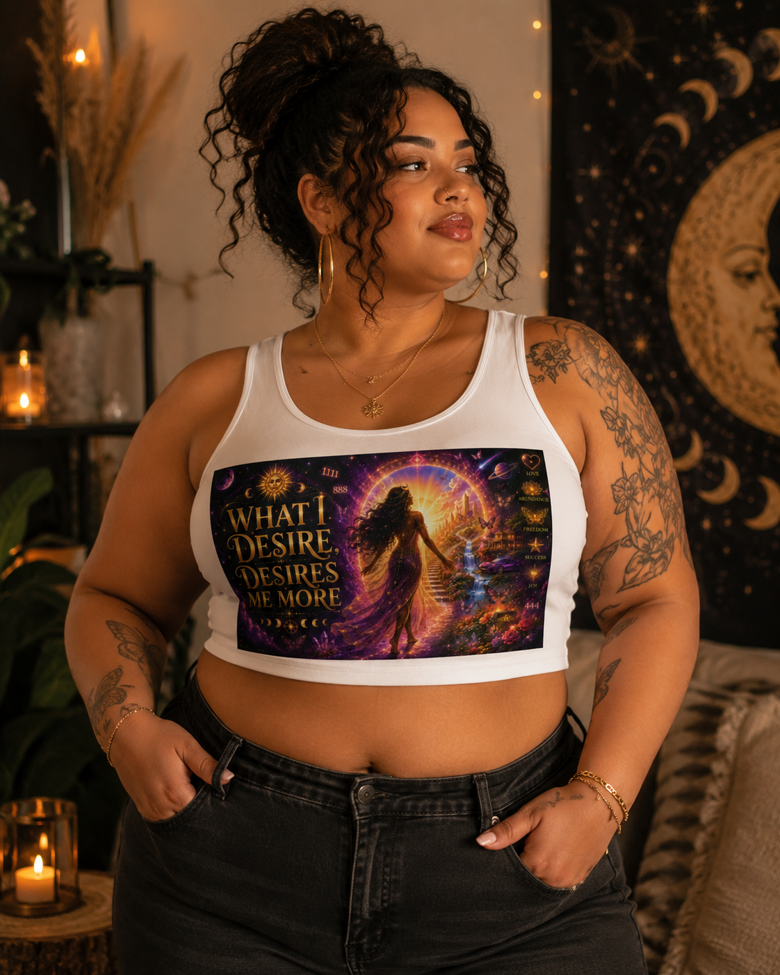 What I Desire, Desire Me More Crop Top