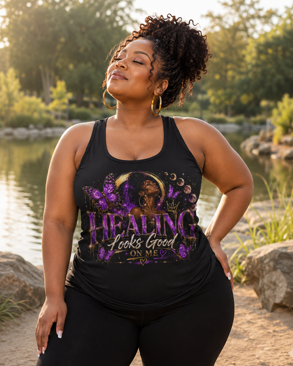 Healing Looks Good On Me Tank Top